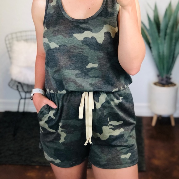 Other - Camo Romper